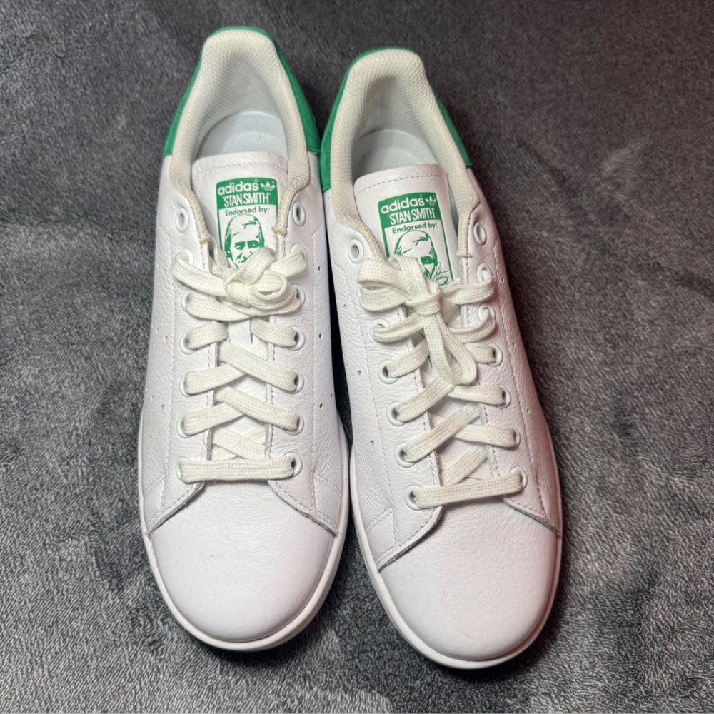 Adidas Stan Smith White Leather Shoes